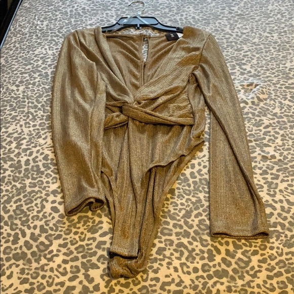 Long sleeve bodysuit blouse - Picture 2 of 3